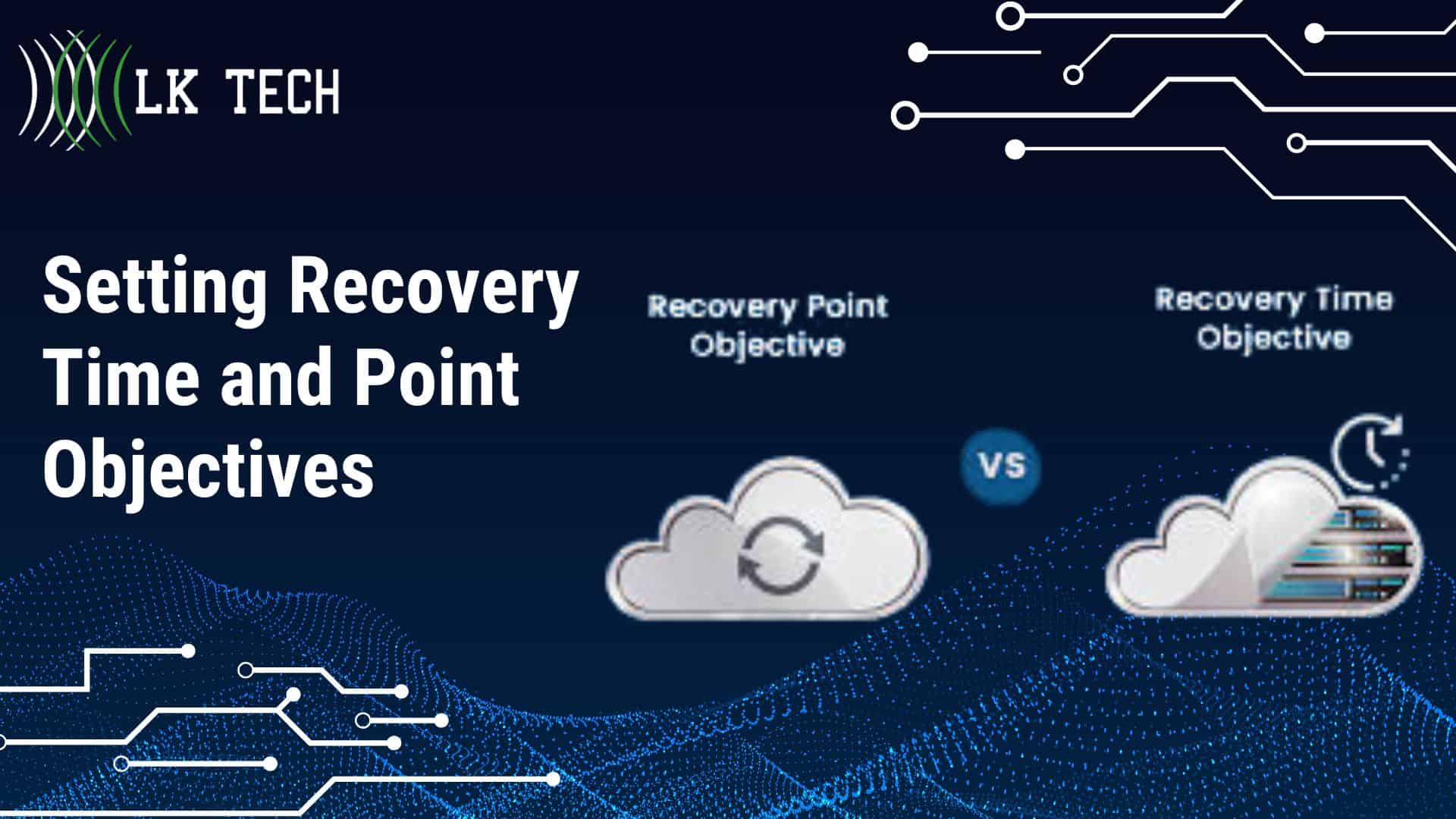 Setting Recovery Time and Point Objectives – LK Tech