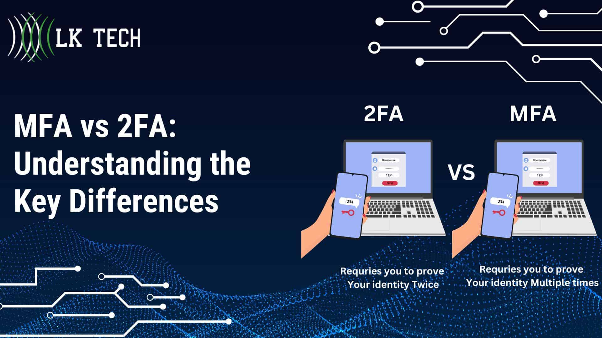 MFA vs 2FA: Understanding the Key Differences