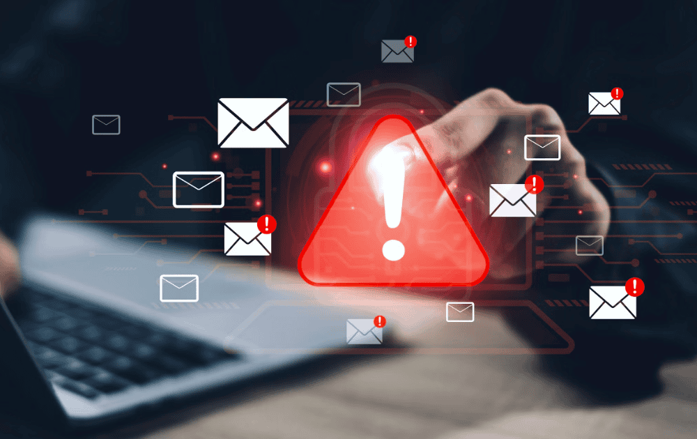 how to recognize a fake email or website